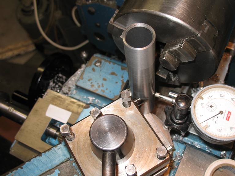 Photo 6 Setting the tool X axis