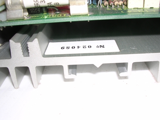 IMO Jaguar Cub VC-150 VFD - ser. no. on heatsink, under top of main PCB