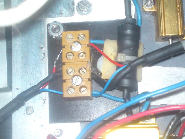 connector block for TB1 parajust to PC1601 board