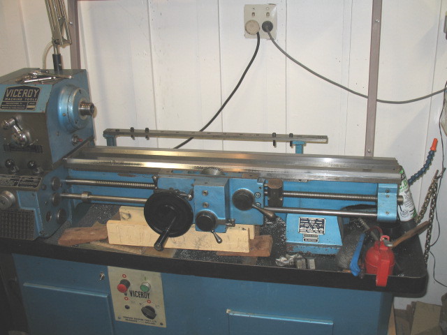 I stripped the lathe down to clean of the cast iron dust.