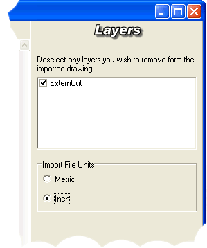 Set import units to Inch, if the exporting program (eg Coreldraw) assumes imperial units