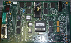 This is what we call the DenStep top card with a RED seven segment LED display