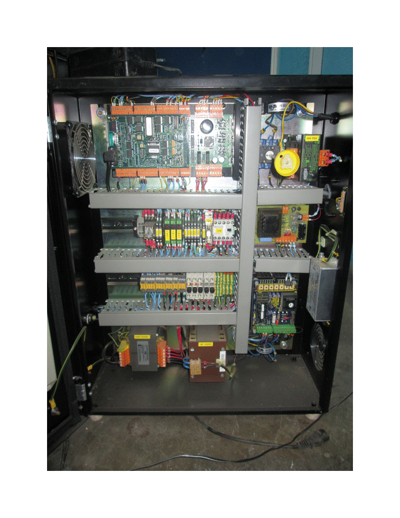 Lathe - control box