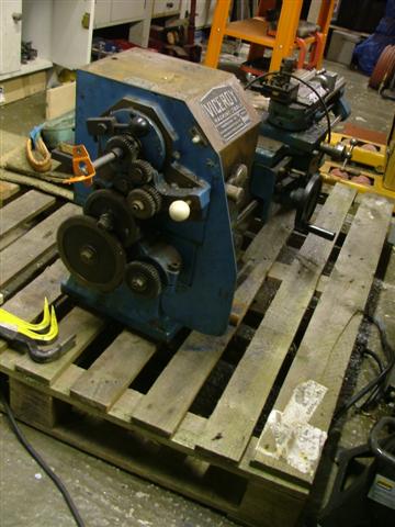 Viceroy TDS 1/2PCS lathe as delivered