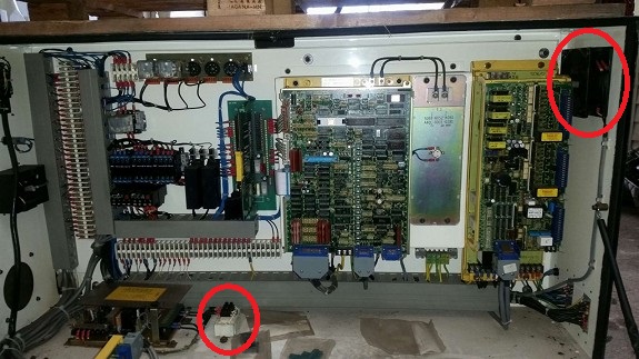 This is the two parts that i can see that blew up.