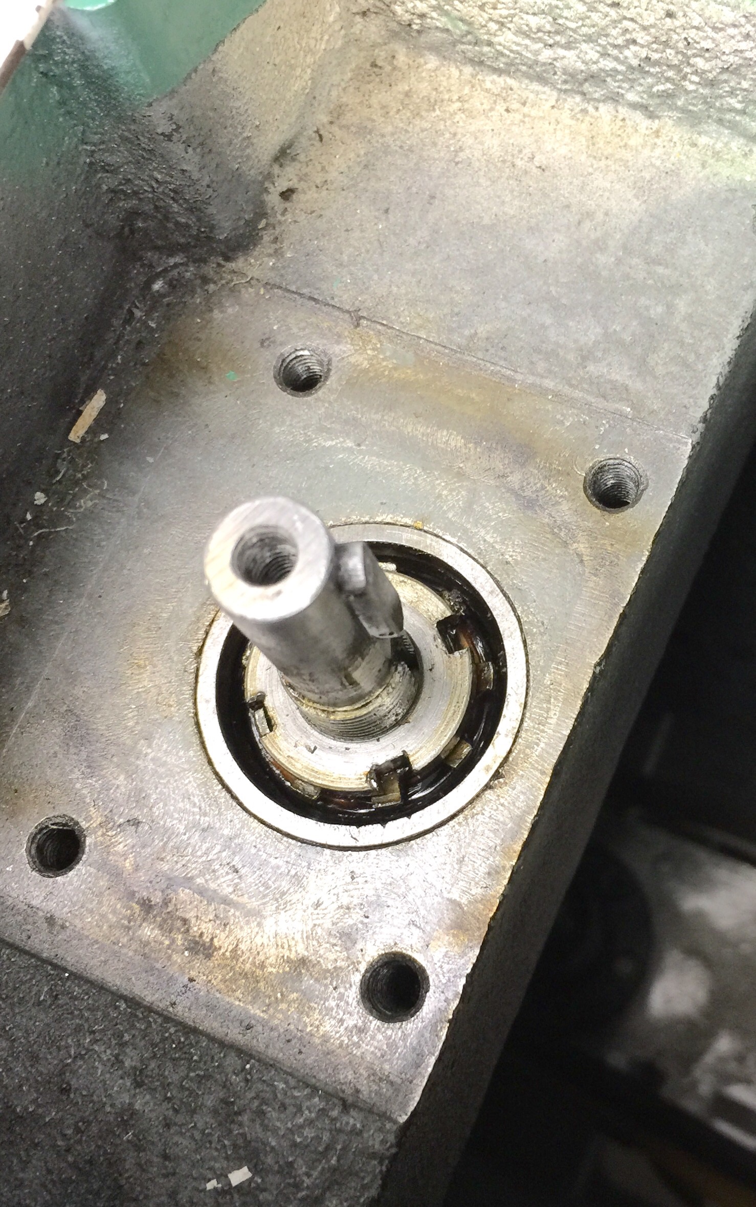 Z Axis view from top