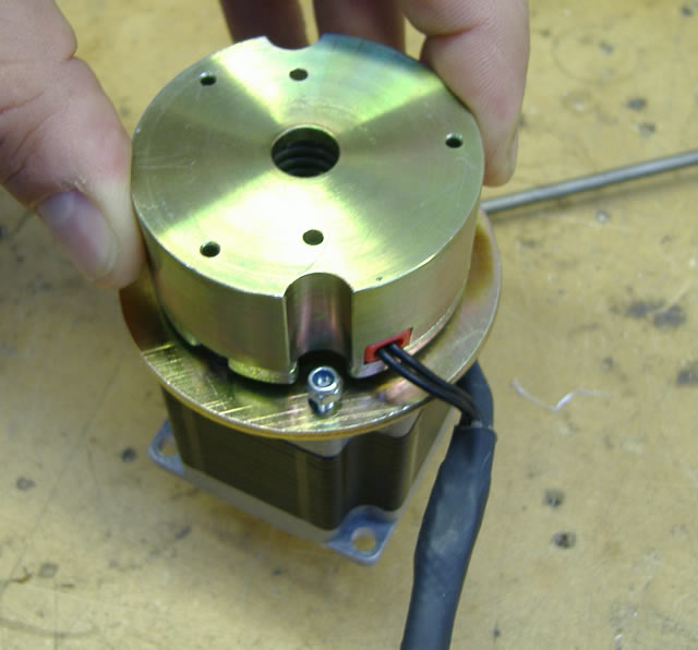 The two Z brake motor locknuts