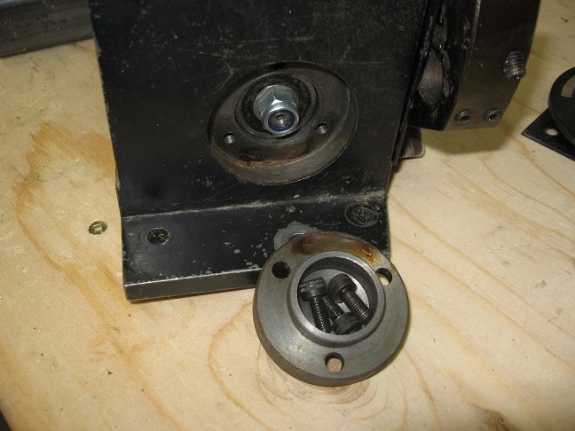 worm gear side cover