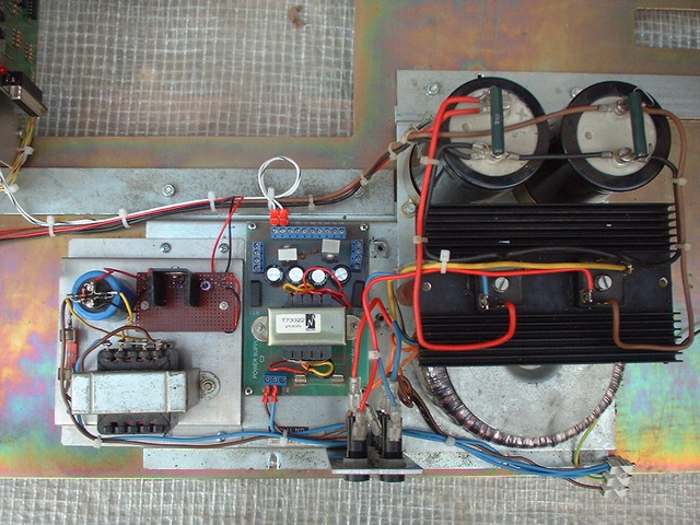 Close view of the power centre