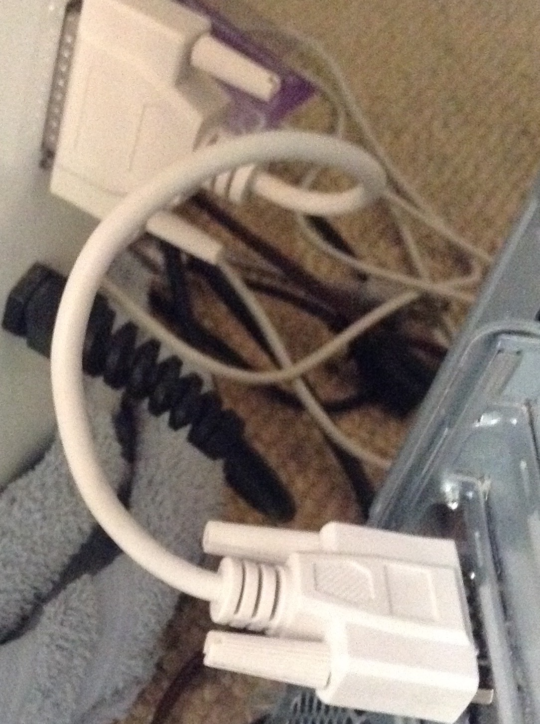 Cable to computer