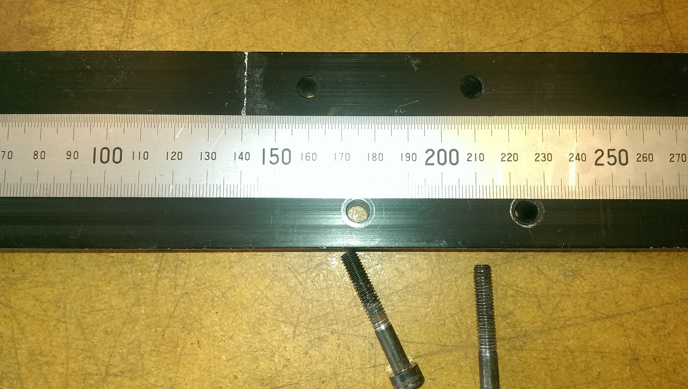 indication of hole centre distance