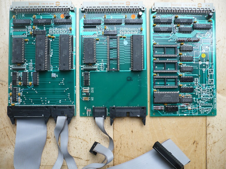 Three boards and two cables, working when removed during upgrade, £30.00