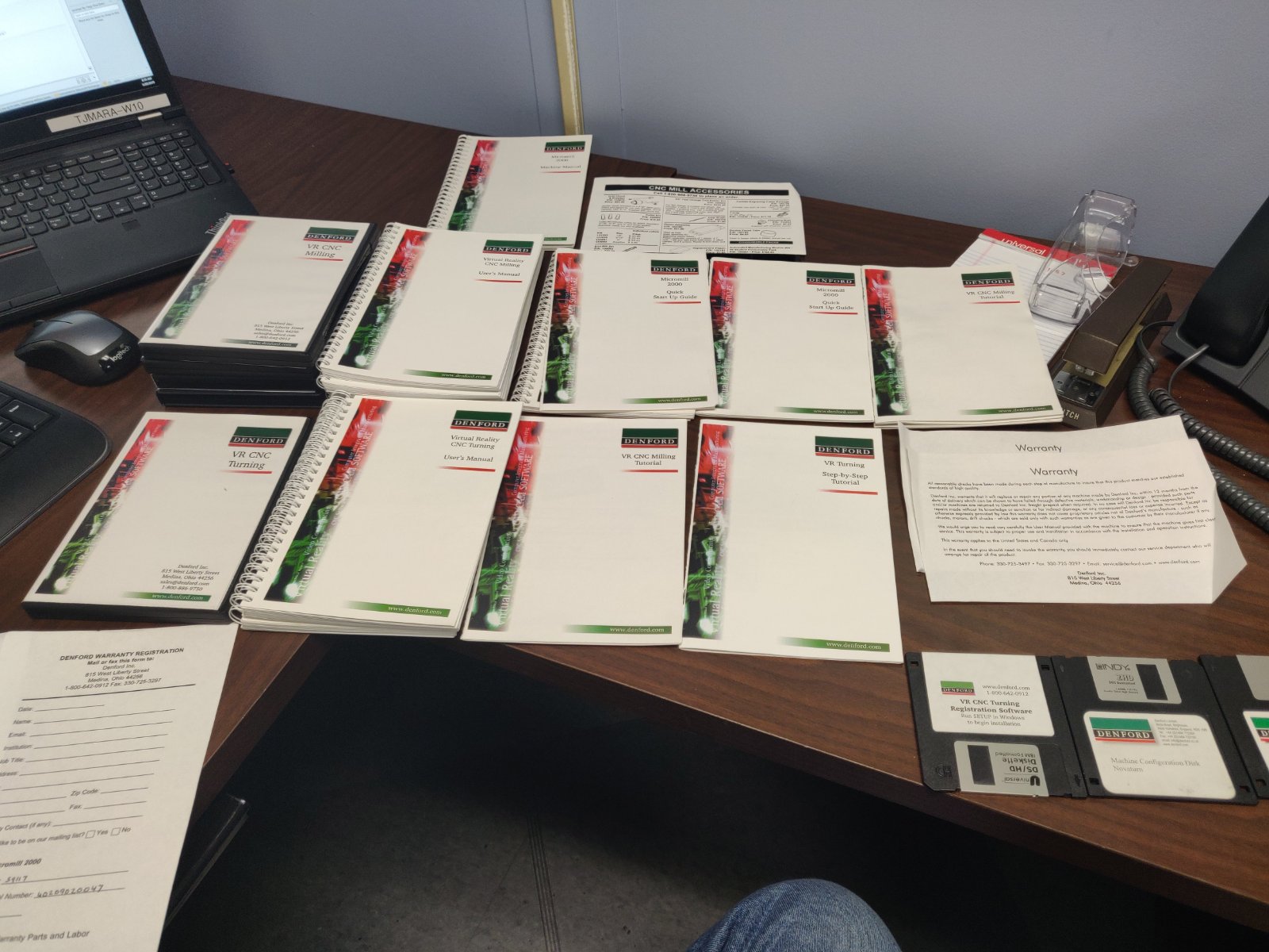 so many origional documents and software