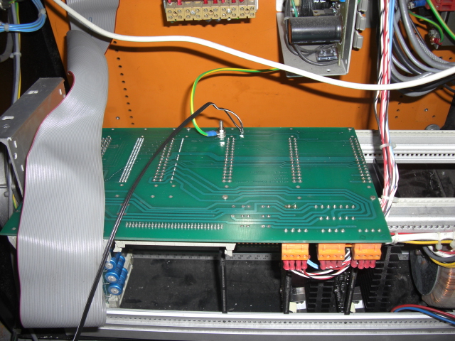 Back of motherboard