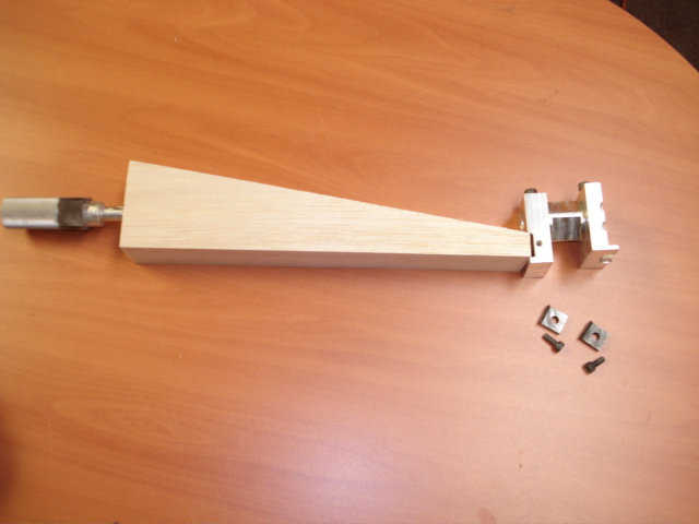 Remove the clamps from the top of the F1 nose plate.